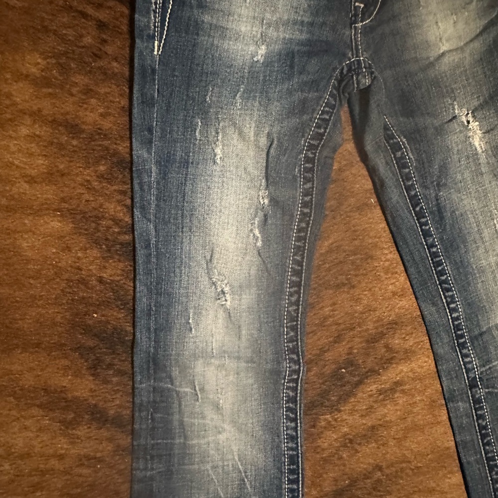 Miss Me Dark Blue Boot Cut Jeans - Picture 2 of 8